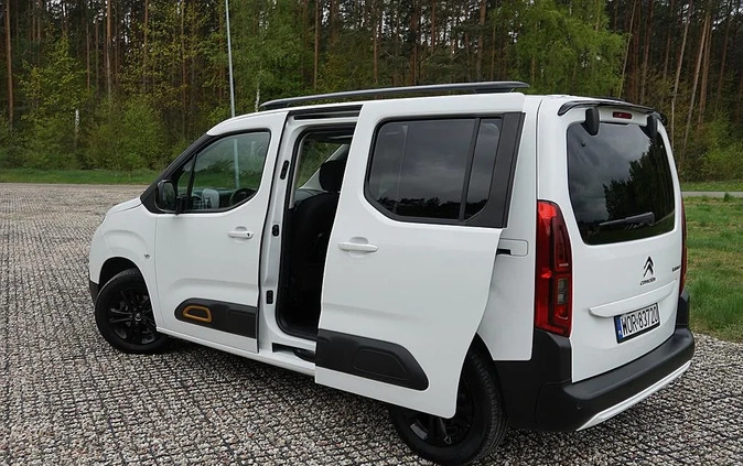 Citroen Berlingo cena 71500 przebieg: 157000, rok produkcji 2021 z Kętrzyn małe 781